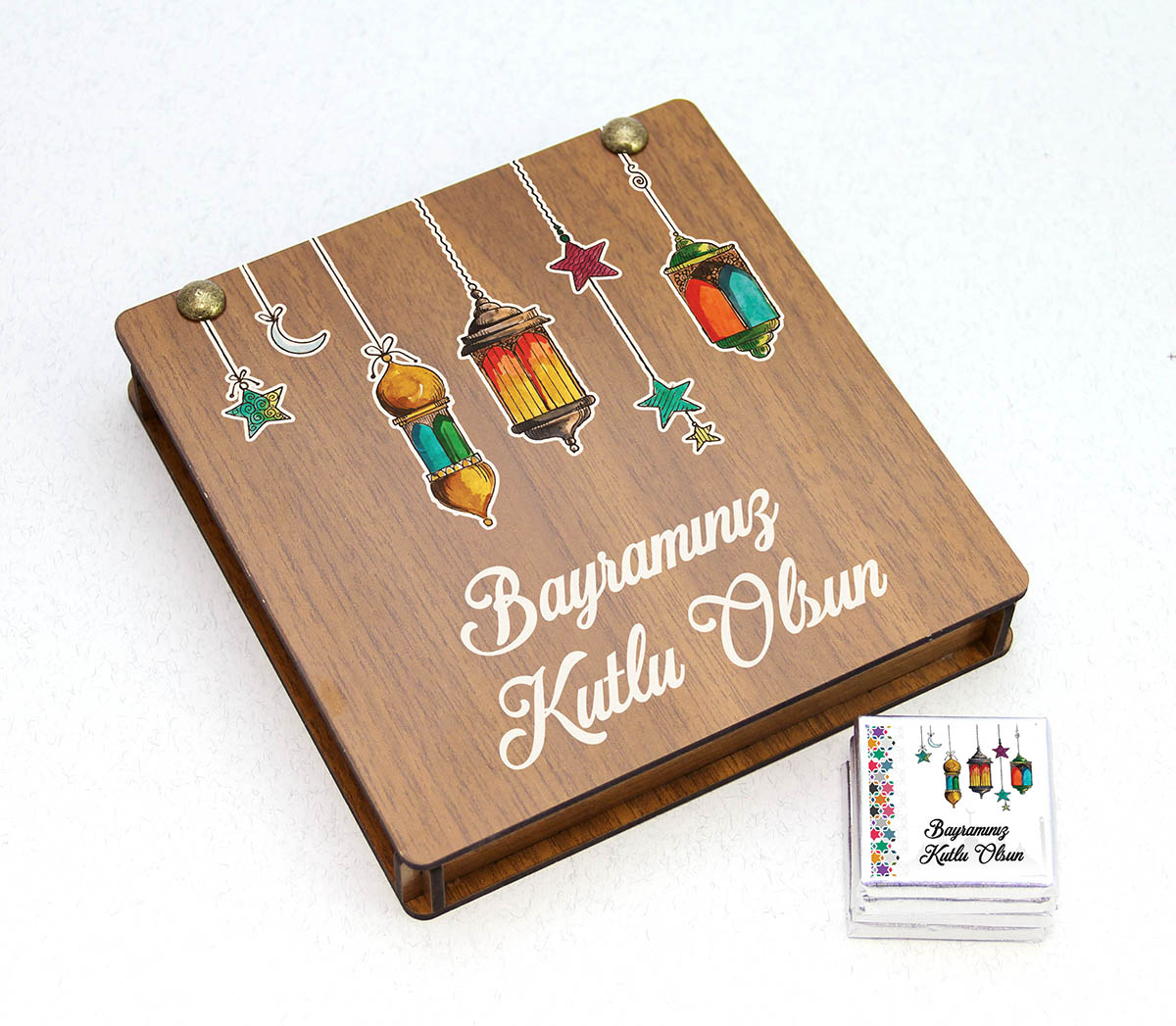 Bayram Çikolatası, Ahşap Kutulu