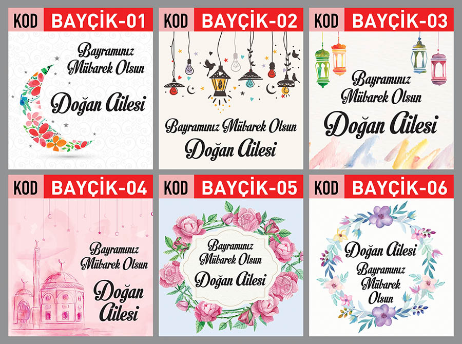 Bayram Çikolatası - Kutulu - Kişiye Özel