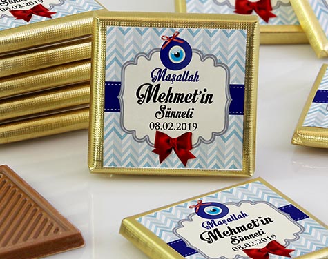Erkek Bebek Dökme Çikolata - Sünnet