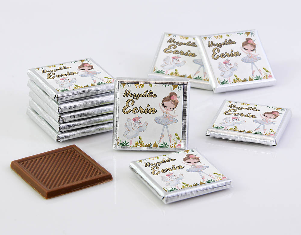 Kız Bebek Dökme Çikolata - Balerin