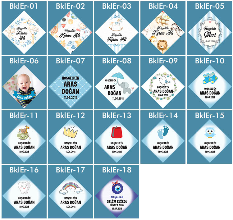 3%20cm%20Baklava%20Karton%20Etiket%20-%2070%20adet%20-%20Erkek%20Bebek