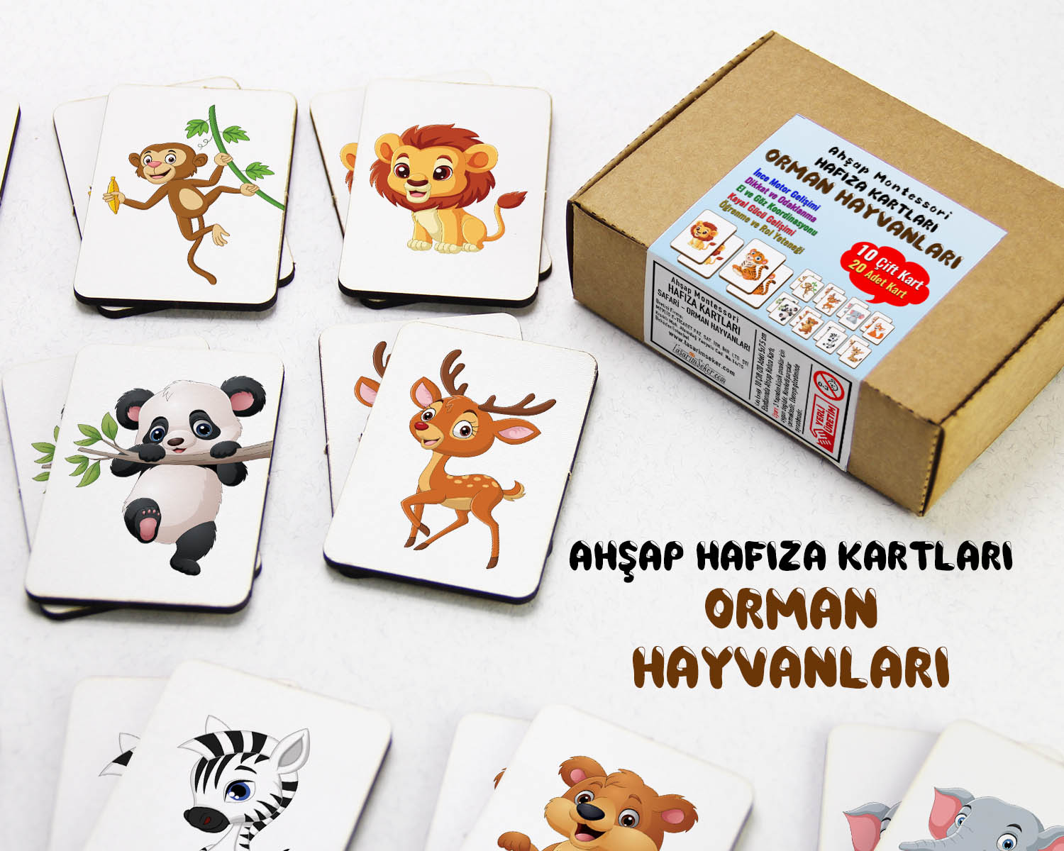 Zeka%20Kartları%20Eşleştirme%20Oyunu,%20Orman%20Hayvanları%20Hafıza%20Kartları,%20Ahşap%20Eğitici%20Puzzle%20Oyuncak