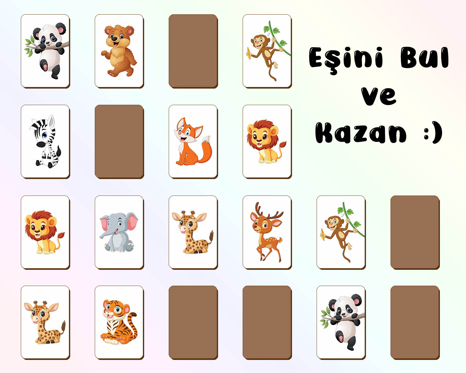 Zeka%20Kartları%20Eşleştirme%20Oyunu,%20Orman%20Hayvanları%20Hafıza%20Kartları,%20Ahşap%20Eğitici%20Puzzle%20Oyuncak