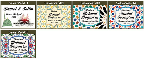 İsim Baskılı Meyveli Akide Şekeri - Mevlüt Şekeri