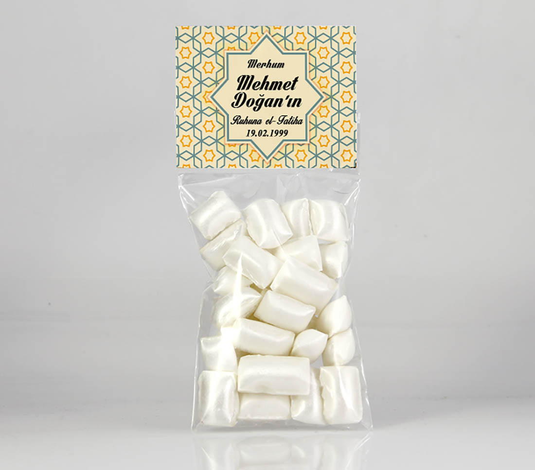İsim Baskılı Nane Şekeri - Mevlüt Şekeri