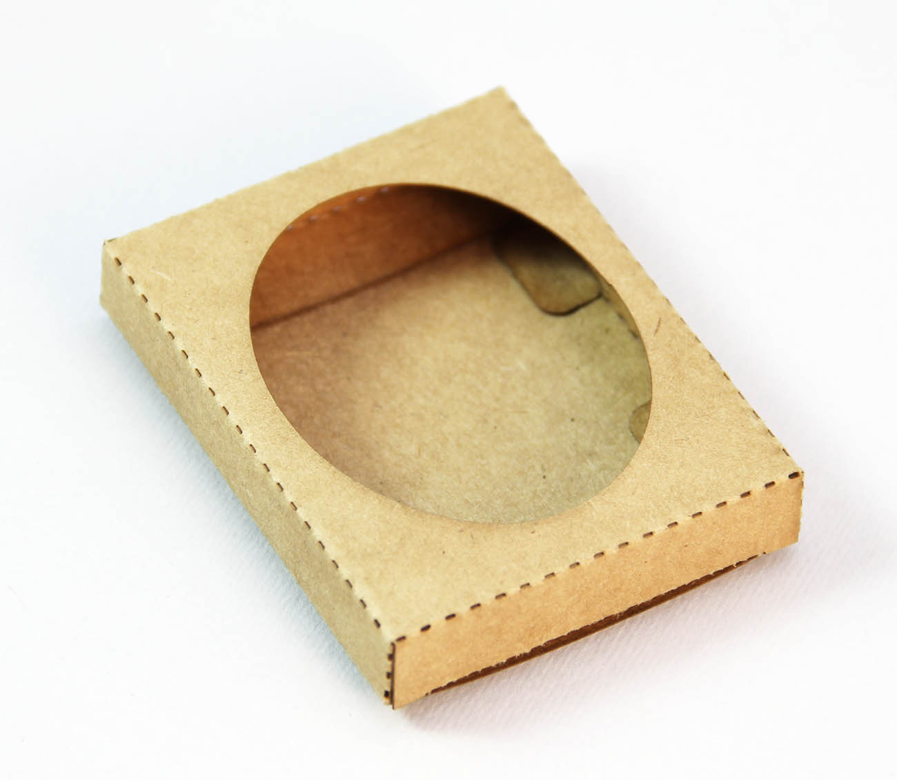 Sabun ve Şeker Kutusu - Oval - Kraft Karton