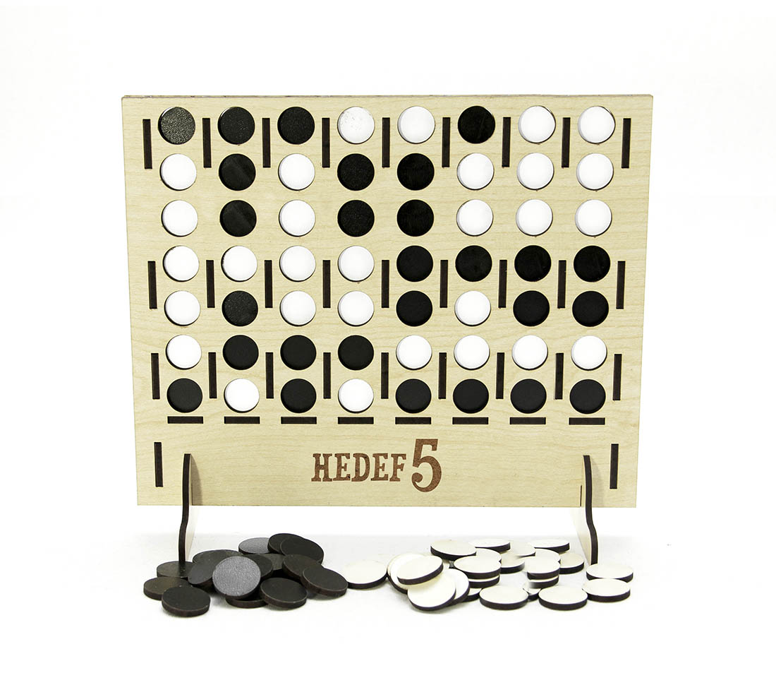 Hedef 5 (Bingo) Zeka Oyunu - Ahşap